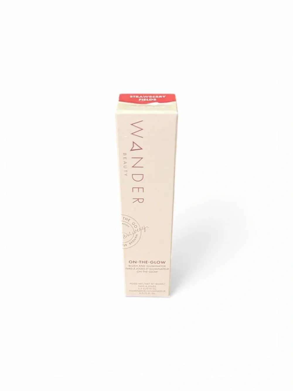 ✨NIB Wander Beauty On-The-Glow Blush & Illuminator Stick – Strawberry Fields✨
